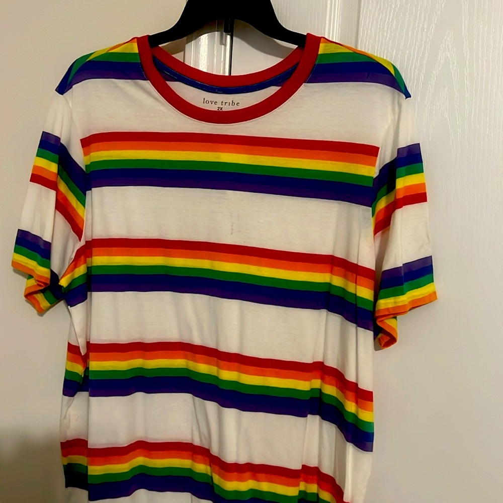 Rainbow Tee  dress tee